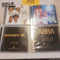 Muziek cd’s. 4 stuks – kavel bij BOPA Auctions, Ieper