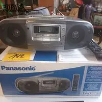 Panasonic radio/cd/cassette player – kavel bij BOPA Auctions, Ieper