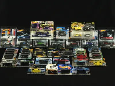 Hot Wheels lot van 38 diverse modellen – kavel bij De Kringwinkel, Antwerpen