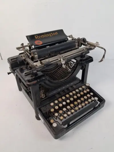 Antieke Remington Standard No. 10 typemachine – kavel bij De Kringwinkel, Waardamme