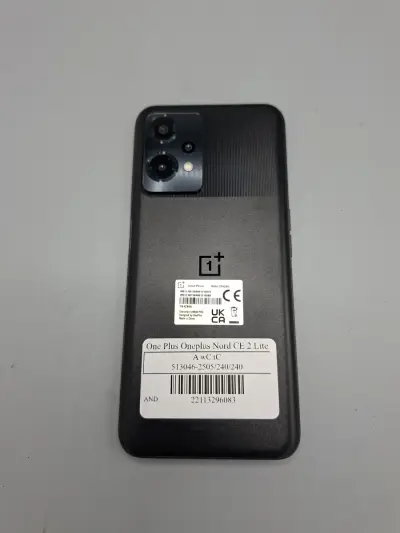 OnePlus Nord CE 2 Lite 5G – 128GB – Black Dusk – Inclusief 1 Jaar Garantie! – kavel bij De Kringwinkel, Waardamme