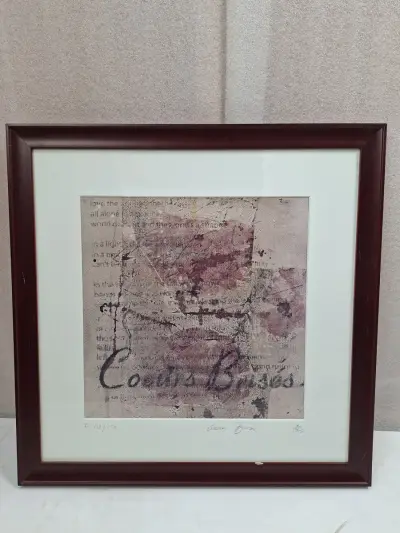 Gelimiteerd & Gesigneerd Kunstwerk "Coeurs Brisés" – Natacha Pirnay (Nr. 113/150) – kavel bij De Kringwinkel, Waardamme