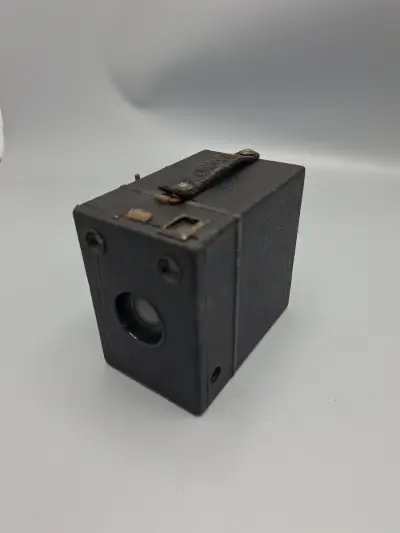Antieke Zeiss Ikon Box Tengor (Model 54/2) – Vintage Boxcamera (ca. 1930) – kavel bij De Kringwinkel, Waardamme