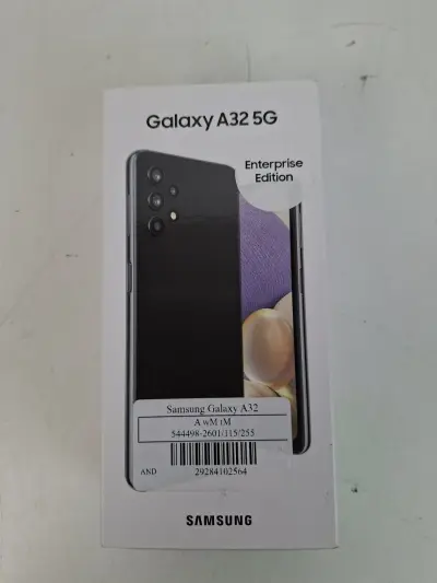 Samsung Galaxy A32 5G (Enterprise Edition) – 64GB – Awesome Black (In Originele Doos) – kavel bij De Kringwinkel, Waardamme