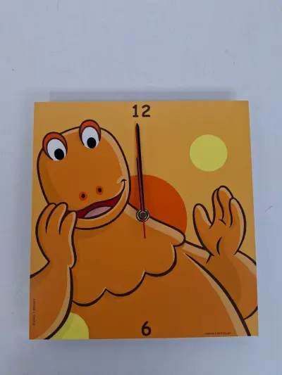 Zeldzame Vintage "Casimir" Wandklok – Démons & Merveilles (1990s) – In Originele Doos! – kavel bij De Kringwinkel, Waardamme