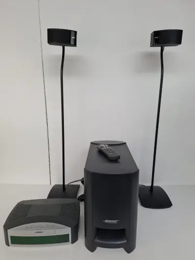Prachtige Bose 3-2-1 Series II Home Cinema Set – Compleet met Standaards! – kavel bij De Kringwinkel, Waardamme