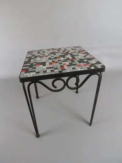 Mozaïek Bijzettafel – kavel bij De Kringwinkel, Diest