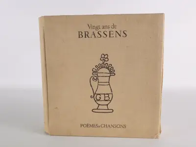 Vingt ans de Brassens - Poèmes & Chansons, LP boxset – kavel bij De Kringwinkel, Heverlee