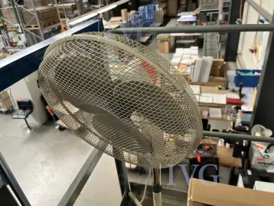 Staande ventilator – kavel bij IVG, Emsdetten