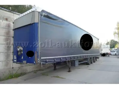 1 LKW-Sattelauflieger Schmitz Cargobull Typ S01 / Unfall- & Bastlerfahrzeug – kavel bij Zoll-Auktion, Wandlitz