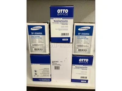 6 Tonerkartuschen-Konvolut Samsung/Kyocera (alt, ungeöffnet noch originalverpackt) – kavel bij Zoll-Auktion, Mönchengladbach