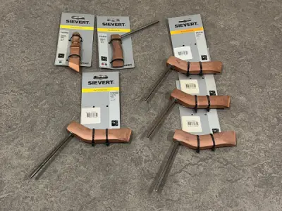 Sievert soldeerbout koperstukken 6-delig – kavel bij XL Auctions