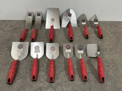 Het Melkmeisje stukadoorsgereedschap set 12-delig – kavel bij XL Auctions