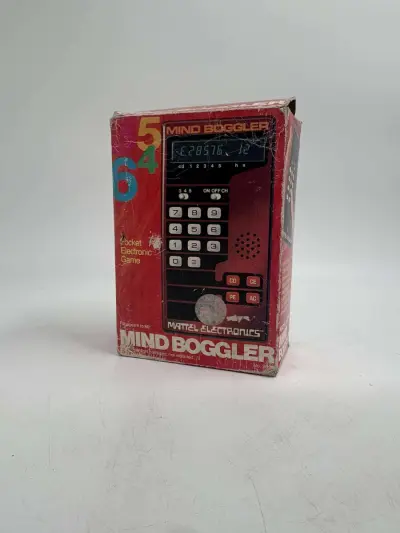 Mattel Electronics Mind Boggler: Vintage Handheld Game – kavel bij De Kringwinkel, Gent