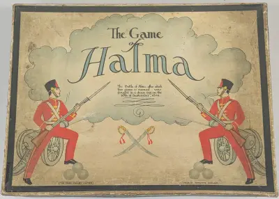 The Game of Halma klassiek strategisch spel uit 1854 – kavel bij De Kringwinkel, Sint-Niklaas