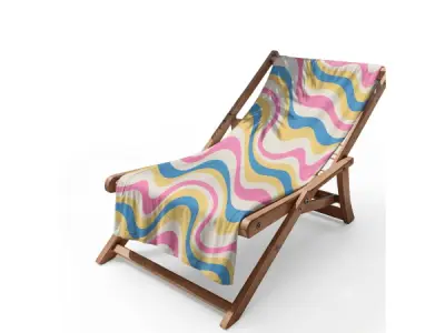 Microvezel Quick Dry Strand/zembad Handdoek 90x200cm Rainbow – kavel bij XL Auctions