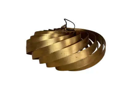 Plafondlamp 'messing' Ø 50 cm – kavel bij XL Auctions