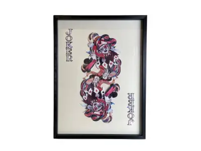 3D schilderij 'Joker' – kavel bij XL Auctions