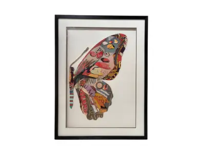 3D schilderij 'Vlinder' rechts – kavel bij XL Auctions