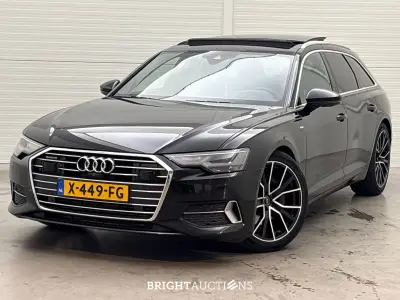 Audi A6 Avant 50 Sport Pro Line S TDI Quattro 286pk 2019, X-449-FG – kavel bij Bright Auctions