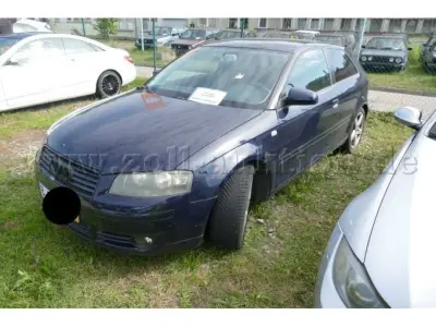 1 Audi A 3 – kavel bij Zoll-Auktion, Wandlitz