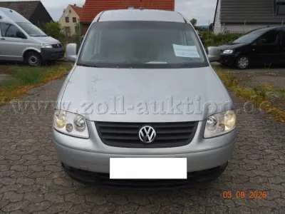 1 VW Caddy (2K), ehemaliges Hunde-Transport-Fahrzeug – kavel bij Zoll-Auktion, Braunschweig