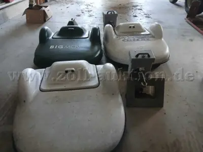 3 gebrauchte Rasenmähroboter (als Teileträger) – kavel bij Zoll-Auktion, Elsenfeld