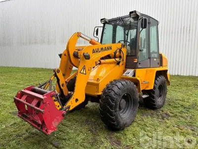 Radlader Ahlmann AF 100 (1999) – kavel bij Blinto, Oyten