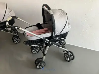 Kinderwagen JANE met reiswieg en zitje – kavel bij VH Auctions