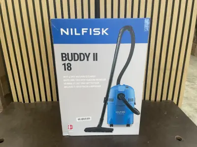 Nilfisk Buddy II 18 Nat- en Droogzuiger 18 Liter – kavel bij XL Auctions