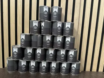 24x Mood Paints Krijtverf Ballroom Black 100 ml – Voor Muren – kavel bij XL Auctions