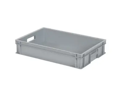 3x Transport/magazijn bakken – ca. 60 x 40 x 22 cm – kavel bij XL Auctions