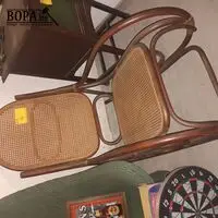 Vintage Thonet-stijl schommelstoel – kavel bij BOPA Auctions, Ieper