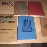 Oude boeken over techniek. 5 stuks – kavel bij BOPA Auctions, Ieper
