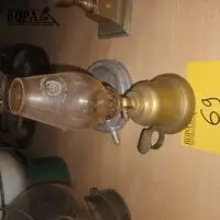 Olielamp en gaslamp – kavel bij BOPA Auctions, Ieper
