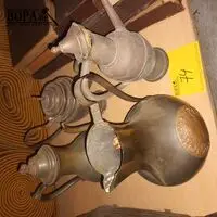 Koperen kannen. 4 stuks – kavel bij BOPA Auctions, Ieper