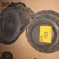 Tinnen schalen. 11 stuks – kavel bij BOPA Auctions, Ieper