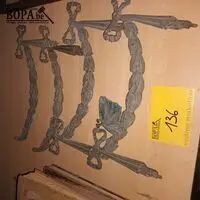 Koperen ornamenten. 5 stuks – kavel bij BOPA Auctions, Ieper