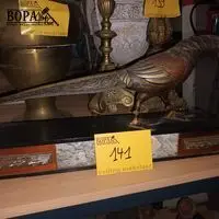 Art deco mantelstuk met fazant – kavel bij BOPA Auctions, Ieper