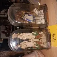 Religieuze stolpen. 2 stuks – kavel bij BOPA Auctions, Ieper