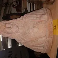 Christus bust in terracotta – kavel bij BOPA Auctions, Ieper