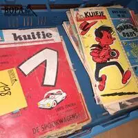 Lot oude Kuifje magazines – kavel bij BOPA Auctions, Ieper