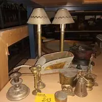 Koperen decoratie. 14 stuks – kavel bij BOPA Auctions, Ieper