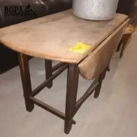 Antieke houten klaptafel – kavel bij BOPA Auctions, Ieper