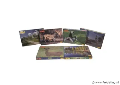 6x puzzel 1000 stuks – kavel bij ProVeiling
