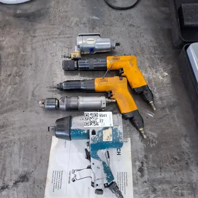 5x Diverse pneumatisch gereedschap o.a. Atlas Copco, Berner – kavel bij Onlineveilingmeester, Aalsmeer