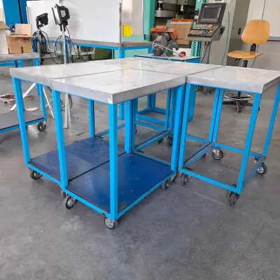 6x Magazijnwagen – kavel bij Onlineveilingmeester, Aalsmeer