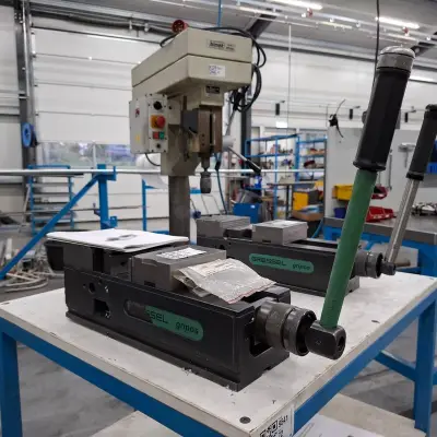 Machine werkstukklem Gressel, Gripos – kavel bij Onlineveilingmeester, Aalsmeer