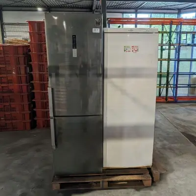 Koeler met koelvriescombinatie Samsung, Cancool – kavel bij Onlineveilingmeester, Heerenveen