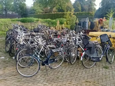Ca. 55x Fiets, O.a. Batavus, Gazelle, Cortina – kavel bij Onlineveilingmeester, Budel